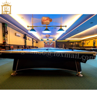 Billard français professionnel en bois massif, table de billard de 7 pieds et 9 pieds avec plateau en ardoise