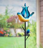 Sculpture décorative d'extérieur en fer rectangulaire pour jardin, résistante aux intempéries, avec revêtement en poudre, style Art Déco, pour patio