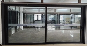 Portes coulissantes à deux rails Astral Ultra 128 Series haute performance en alliage d'aluminium 2,0 mm avec verre isolant pour espaces modernes - Product Image 4