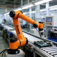 Brazo Robótico Colaborativo de Automatización AUBO-i5, Carga Útil 5kg, Motor 110V/380V, Programación y Ensamblaje para Productos Electrónicos 3C