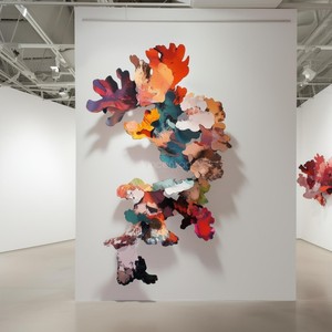 Vincentaa - Arte Mural Metálico <span class=keywords><strong>3D</strong></span> Personalizado, Decoración de Pared con Flores Metálicas para Vestíbulos de Hoteles e Interiores Comerciales - Product Image 6
