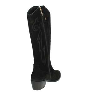 Botas de media pantorrilla para mujer Carmela, color negro, altura del tacón 37 - Product Image 3