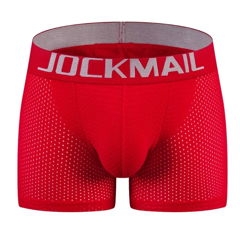 E0301TA38 Hot Selling Sexy Mesh Breathable Sponge Butt-lifting Summer Men Boxers Briefs Sehe Fashion