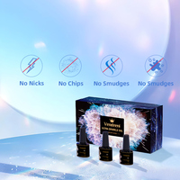Vendeeni HEMA TPO gratuit haute brillance forte clignotant Gel vernis diamant paillettes Flash Gel néon 24 couleur vernis à ongles Gel Collection