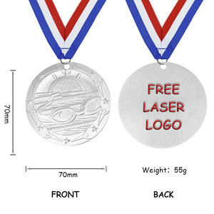 Medallas de Natación Profesionales PIN PIN, Metal Duradero, Grabado con Relieve, Chapado en Oro/Plata/Bronce, Impresión Tipográfica - Product Image 6