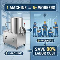 Mélangeur à pâte vertical en acier inoxydable 304 de qualité alimentaire avec couvercle de sécurité, moteur, capacité de 400 kg/h, machine automatique de remuage de la farine pour