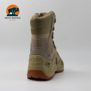 Rocky <span class=keywords><strong>Buffalo</strong></span> bottes tactiques Combat randonnée cheville escalade désert sécurité chaussures de travail extérieur EVA coton tissu caoutchouc bottes d'hiver - Product Image 3