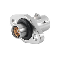 Adaptateur RF FAKRA vers SMB 50 Ohm à faible perte, étanche, type droit pour caméra HD de voiture et systèmes d'assistance au stationnement