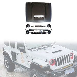 อุปกรณ์เสริม LUMA 4x4 ฝาครอบเครื่องยนต์ 392 ป้องกันฝากระโปรงหน้า เหล็ก สำหรับ Gladiator JT ปี 2018+ - Product Image 1