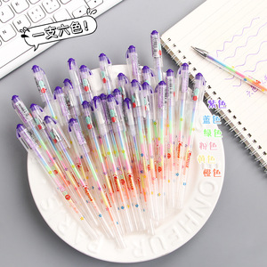 ชุดปากกาสีน้ำเฉนหยวน 6 สีสำหรับการวาดภาพและอุปกรณ์ศิลปะงานฝีมือ - Product Image 1