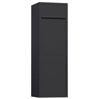 JH-Mech Durable Résistant aux intempéries et à la rouille Extra Large Boîte à colis extérieure avec verrouillage à code Boîte de livraison de colis en métal verrouillable