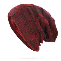 Gorro de lana suave y cálido para hombre, gorro de lana forrado acrílico de punto Jumbo, Calavera, Rasta, gorrito holgado, gorros de lana, invierno, 2022, venta al por mayor