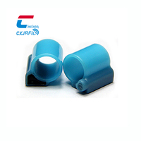 CXJ CXJ-TLQ358 125kHz/134kHz TK4100/EM4305/T5577 Mini-étiquettes RFID étanches pour bagues de pigeon - Options personnalisées 96/512 bits