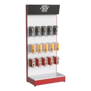 Soportes de exhibición de tablero de clavos de Metal de Venta caliente 2025 Estante de exhibición de accesorios de estuches de teléfono móvil - Product Image 1