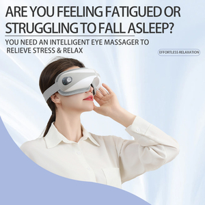 2025新款眼部按摩器压力热敷护眼器蓝牙充电眼部按摩器厂家直销 - Product Image 1