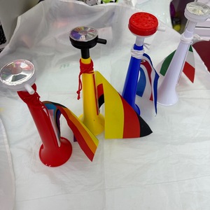 2024 chất lượng cao Trận Đấu Bóng Đá Khuyến Mãi Cổ Vũ Fan nhựa không khí Vuvuzela sừng với biểu tượng tùy chỉnh - Product Image 6