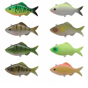 Isca de pesca de vibração cruciana, isca de pesca com baixo custo