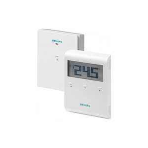 <span class=keywords><strong>Thermostat</strong></span> d'ambiance <span class=keywords><strong>Siemens</strong></span> RDD100 avec écran LCD, AC 230 V, commande à 2 positions avec sortie de signal de positionnement marche/arrêt pour le <span class=keywords><strong>chauffage</strong></span> - Product Image 1