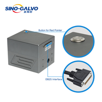 Scanner galvanométrique de marquage laser Sino-Galvo 10 mm avec pointeur lumineux rouge