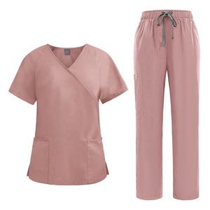 Set di uniformi ospedaliere mediche da donna Set di salone di bellezza Spa per medici medici medici medici medici per infermiere Suites Set top stringati - Product Image 6