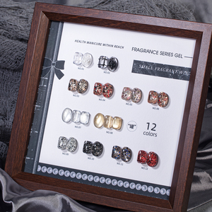 Zrkgel Chuyên Nghiệp Móng Tay Nghệ Thuật Kit Sang Trọng 12-Màu UV Gel Làm Móng Thiết Lập Nhỏ Moq 8Ml Long Lanh Gel Đánh Bóng Nhãn Hiệu Riêng Mẫu Miễn Phí - Product Image 6