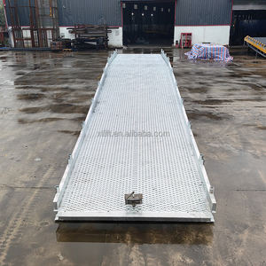 हाइड्रोलिक मोटर भारी शुल्क पोर्टेबल ट्रक मोबिल एल्यूमीनियम लोडिंग रैंप फोर्कलिफ्ट यार्ड डॉक रैंप लिफ्टिंग प्लेटफॉर्म - Product Image 1