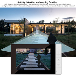 Sonnette vidéo Interphone Sonnette vidéo filaire pour la maison Vidéo HD Couleur Vision nocturne pour les petites communautés Villas W03-BS01 - Product Image 3