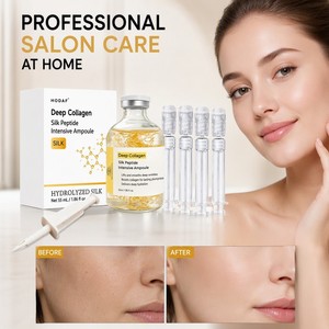 Siero Lifting al Peptide di Seta Raccomandato dai Dermatologi - Formula Sicura Certificata ISO CE GMP per Tutti i Tipi di Pelle e Uso Professionale - Product Image 1