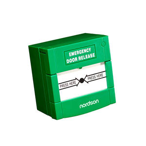DPDT Câble chaud réinitialisable Point fixe Rupture verte dans les lieux publics Bouton d'alarme incendie en verre Bouton d'alarme incendie Bouton de sortie d'urgence - Product Image 2