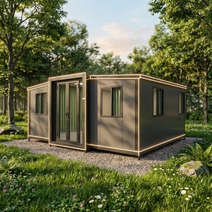 <span class=keywords><strong>Casa</strong></span> Contenedor Expandible Moderna y Transpirable con LED, <span class=keywords><strong>Casa</strong></span> Modular Prefabricada con Estructura de Acero al Carbón, <span class=keywords><strong>Casa</strong></span> Pequeña, Garantía de 1 Año - Product Image 1