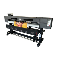 Imprimante à solvant écologique grand format 1,8 m, traceur d'impression par sublimation, prix bas
