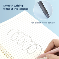 Stylo Gel clic à séchage rapide stylo de Test étudiant écriture lisse stylo Signature résistant à l'eau 0.5 rechargeable noir bureau école utilisation