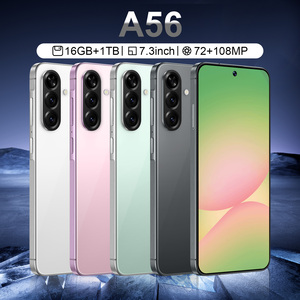 Thương hiệu mới A56 5g điện thoại thông minh 7.3 inch mặt mở khóa 16GB + 1TB <span class=keywords><strong>Android</strong></span> 14 72 + 108MP HD máy ảnh kép Thẻ Chống Sốc CDMA chơi game điện thoại - Product Image 6