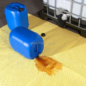 Bantalan Tumpahan Penyerap Minyak Kimia & Tikar Laminasi Berbahaya 100 Polipropilena Hanya Gulungan Universal - Product Image 3