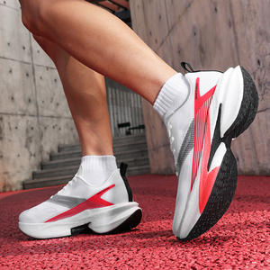 Летние уличные мужские и женские кроссовки с такой же дышащей легкой мягкой подошвой, амортизирующие отскоки, марафонские кроссовки для бега - Product Image 4