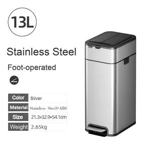 Contenedor <span class=keywords><strong>de</strong></span> <span class=keywords><strong>Basura</strong></span> con Sensor Inteligente <span class=keywords><strong>de</strong></span> Apertura por Pedal para la Recolección <span class=keywords><strong>de</strong></span> Residuos Domésticos - Product Image 3