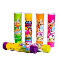 Tubes d'emballage de dentifrice écologiques en aluminium-plastique HaoShuoDa pour hôtels, 12,7-35 mm, avec bouchon à vis et impression UV