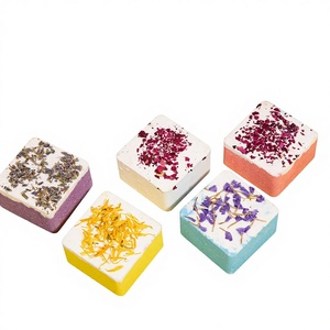 Sfera di Sale da Bagno con Fiori Essiccati 100g/pz Olio Essenziale per Bagno - Product Image 4