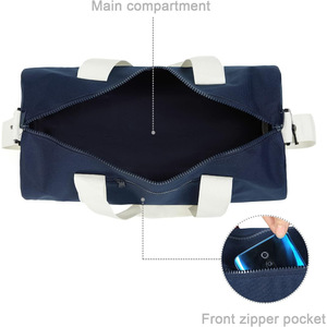 Hochwertige Große Kapazität Gesteppte Wasserdichte Faltbare 2-in-1 Reisetasche Modische Handtasche mit Reißverschluss Tragbar Kostenlose Probe - Product Image 4