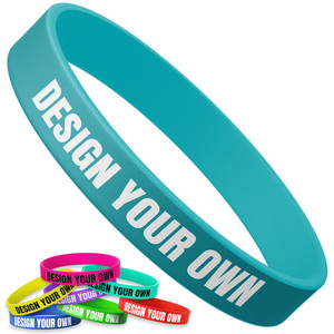 Promotional Silicone Wristbands, Effective Marketing Tools. Customize with Your Message. Comfortable to Wear, Long-lasting.