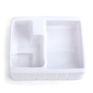 disposable plastic sushi packaging tray for food and sushi rolls