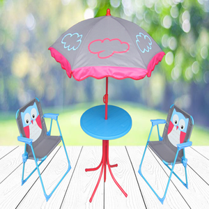 4 قطع الاطفال طاولة قابلة للطي كرسي - Product Image 5