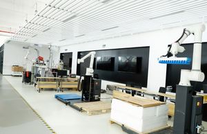 Robot de soudage à roue en acier doux FR5 FAURNO avec poignée ergonomique, plateforme de soudeuse MIG/MAG robuste, moteur PLC 1 kW - Product Image 4