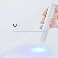 Neue profession elle Gel Polish Flash Cure Nagel licht lampe Mini tragbare kabellose Sonnen nagel trockner UV-LED Nagel lampe