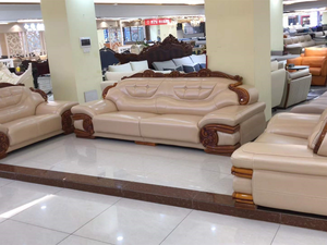 Canapé d'angle moderne de luxe en vente chaude, design 1+2+4, 7 places, meubles de salon, ensemble de canapés - Product Image 4