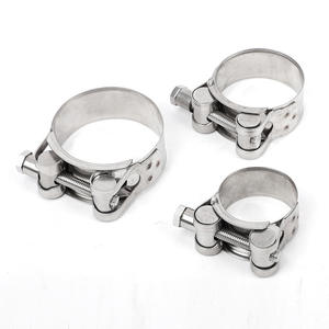 YPH Abrazaderas de Manguera Tipo T-Bolt de Acero Inoxidable para Tubería Ajustable Tipo Americano, de Alta Resistencia para Uso Industrial en Mangueras Flexibles - Product Image 2