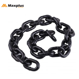 Cadena de Elevación Soldada de Alta Resistencia GB5802-86 Clase T8, Blindaje Estándar, Zinc Negro, Resistencia a la Tracción 35 50 75, Tamaños MPL, Acero Resistente C - Product Image 3