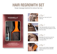 Essence de croissance des cheveux Spray Traitement anti-chute de cheveux Huile essentielle Anti-calvitie Nourrit Sérum de soin des cheveux