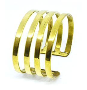 2025 pavo bronce latón 20mm estilo coreano encanto de Navidad hecho a mano brazo dorado brazalete joyería pulsera Dubai brazaletes brazalete joyería - Product Image 6