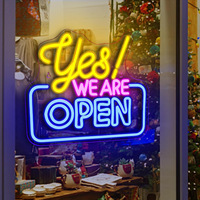 Enseigne néon LED personnalisable, USB, à intensité variable, télécommande, multicolore, étanche IP65, fixation murale pour bar, boutique, publicité